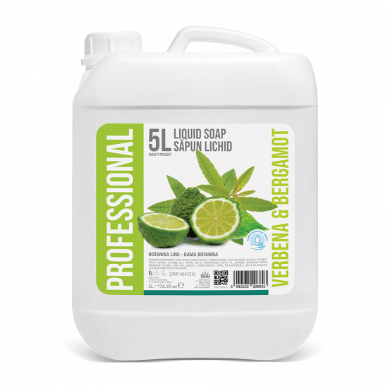 Sapun Lichid 5L  Verbena &Bergamota - Gama Botanika 