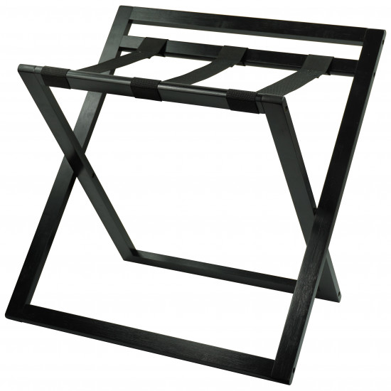 Suport de bagaj cu spatar GAMMA, facut din bamboo (culoare neagra)