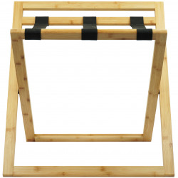 Suport de bagaj cu spatar ZETA, facut din bamboo (culoare natur)