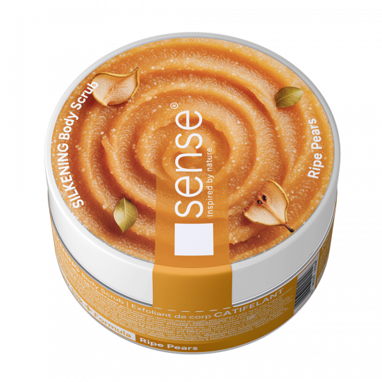 Exfoliant de corp, SugarSilk+, Pere Coapte, 200ml – SENSE
