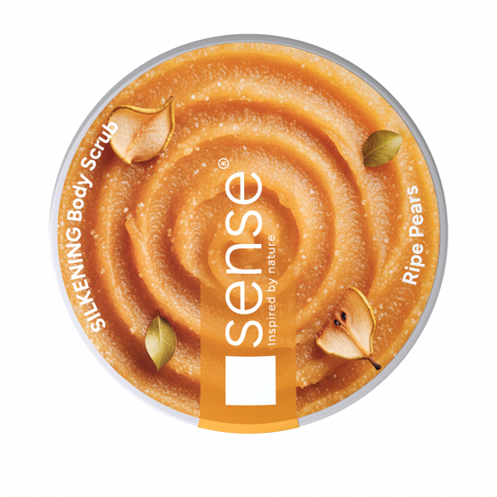 Exfoliant de corp, SugarSilk+, Pere Coapte, 200ml – SENSE
