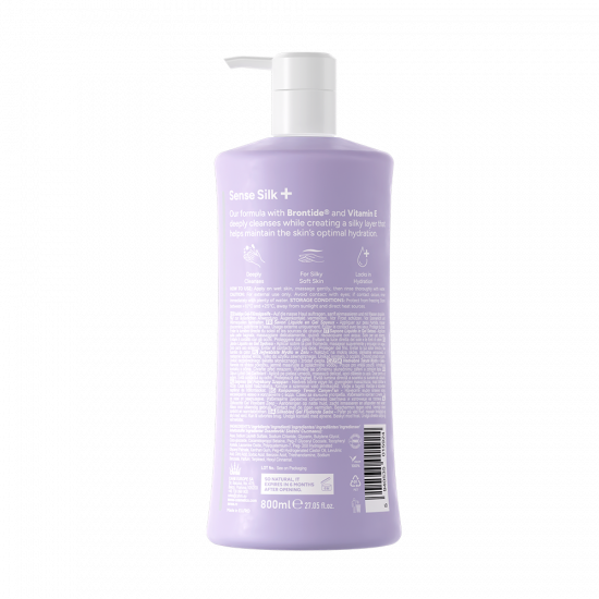 Sapun Lichid Gel, SenseSilk+, Liliac & Frezie, 800ml – SENSE
