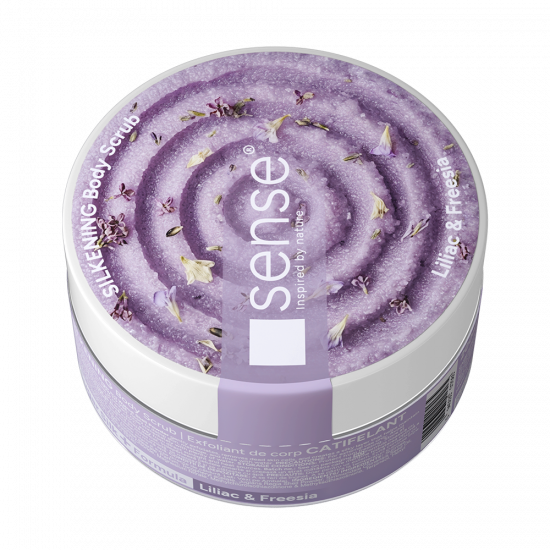 Exfoliant de corp, SugarSilk+, Liliac & Frezie, 200ml – SENSE