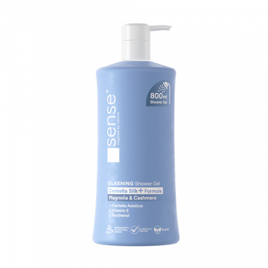 Gel de Dus CentellaSilk+, Magnolie Alba & Casmir, 800ml – SENSE