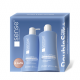 Set Cadou cu Lufa, DoubleSilk+, Magnolie albă & Cașmir, Săpun lichid gel 330ml & Gel de dus 330ml – SENSE