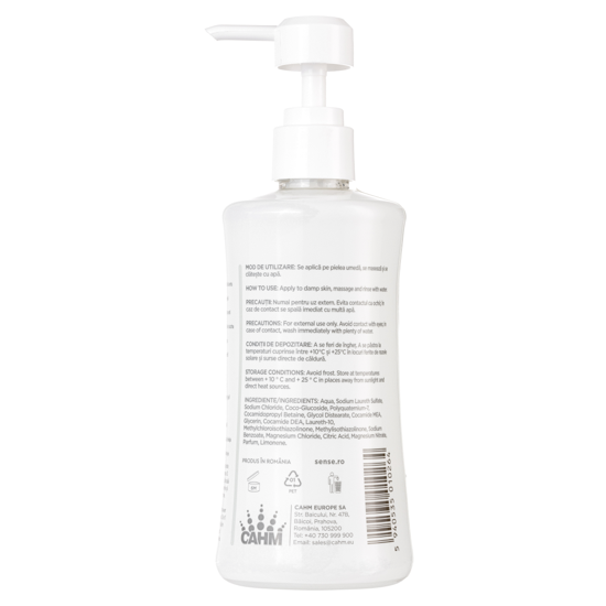 Sense 3 in 1 sampon, balsam si gel de dus, 330 ml