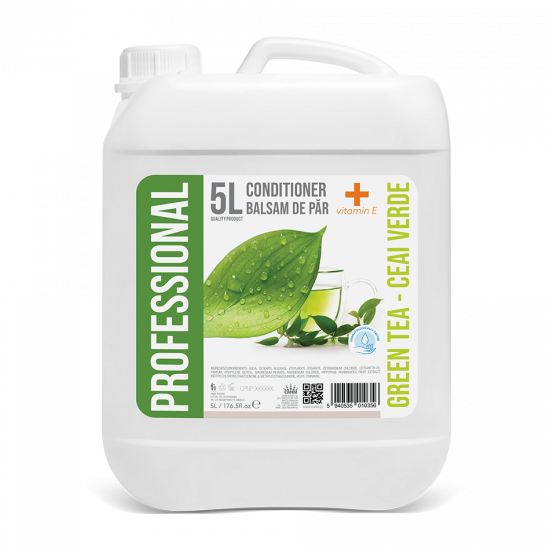 Balsam par Ceai Verde + Vitamina E - Gama Omnia 