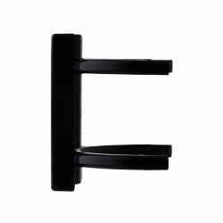Holder plastic negru 400ml