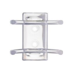Holder plastic transparent 400ml