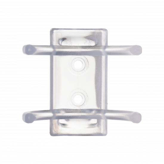 Holder plastic transparent 400ml