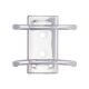 Holder plastic transparent 400ml
