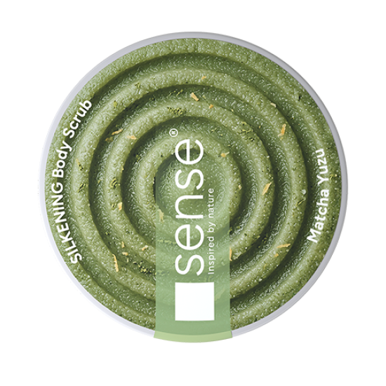 Exfoliant de corp, SugarSilk+, Matcha Yuzu, 200ml – SENSE 