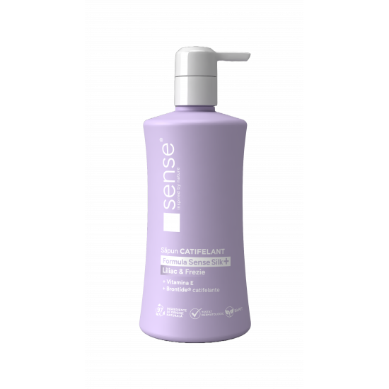 Sapun Lichid Gel, SenseSilk+, Liliac & Frezie, 330ml – SENSE