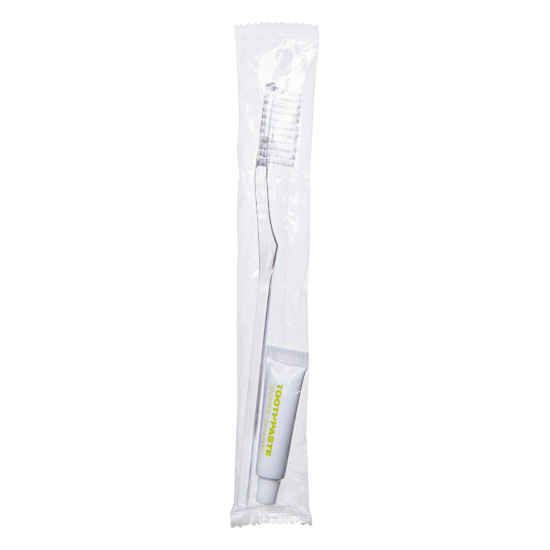 Set Dentar Periuta Lunga - 5 ml pasta de dinti mentol