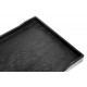 Tavita neagra rectangulara ingusta 215x155 mm