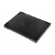 Tavita neagra rectangulara ingusta 215x155 mm