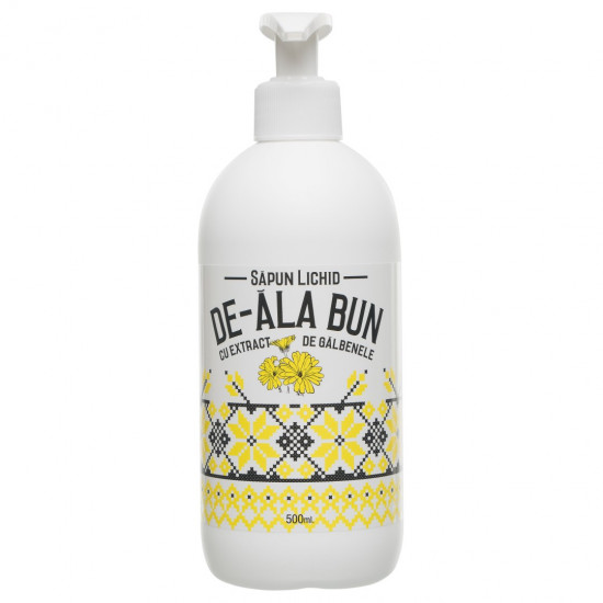 Sapun De-ala Bun Extract Galbenele - Lichid 500ml