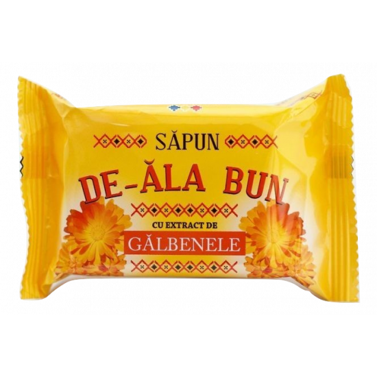 Sapun de-ala bun Galbenele 90gr, Solid