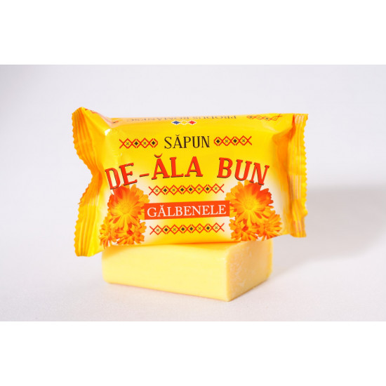 Sapun de-ala bun Galbenele 90gr, Solid