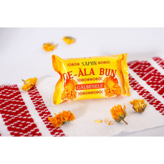 Sapun de-ala bun Galbenele 90gr, Solid