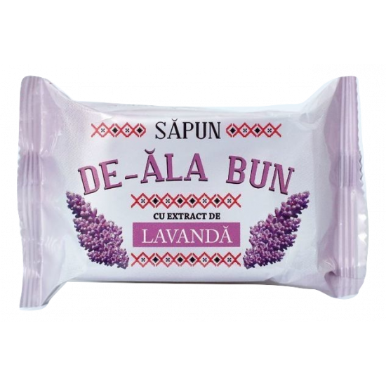 Sapun de-ala bun Lavanda 90gr, Solid