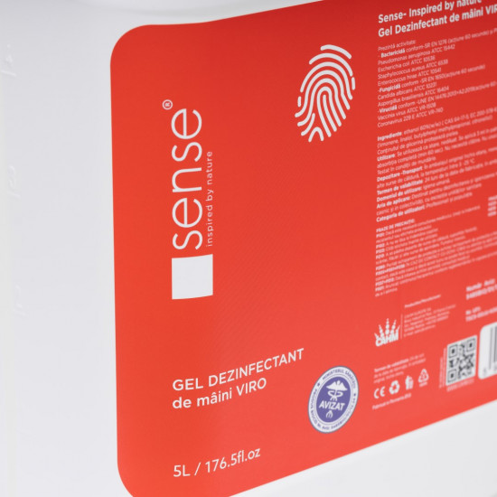 Gel dezinfectant 5L VIRUCID, Sense