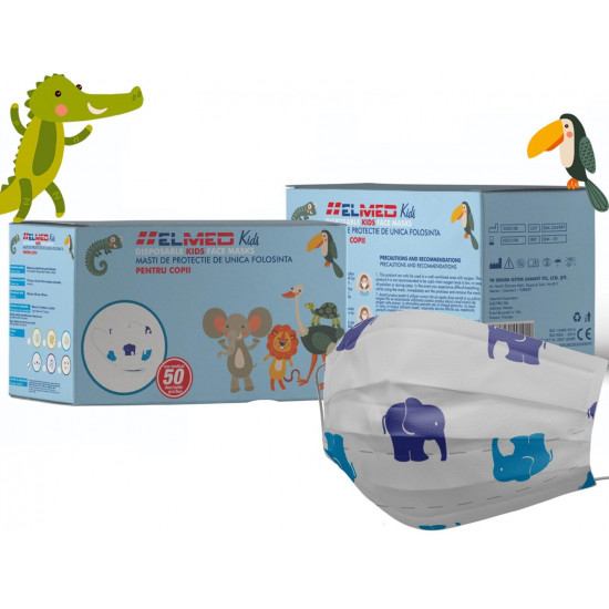 Masti igienice copii, de unica folosinta, Set 50 bucati