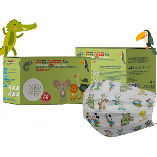 Masti igienice copii, de unica folosinta, Set 50 bucati