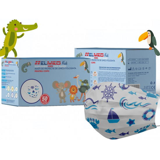 Masti igienice copii, de unica folosinta, Set 50 bucati