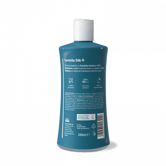 Gel de Dus CentellaSilk+, Lime & Sare de Mare, 330ml – SENSE