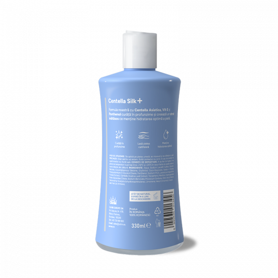 Gel de Dus CentellaSilk+, Magnolie Alba & Casmir, 330ml – SENSE