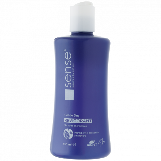 Sense Gel De Dus Revigorant 330 ml Usor Mentolat