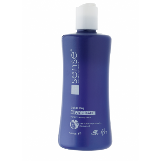 Sense Gel De Dus Revigorant 800 ml Usor Mentolat