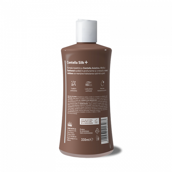 Gel de Dus CentellaSilk+, Tiramisu Espresso, 330ml – SENSE
