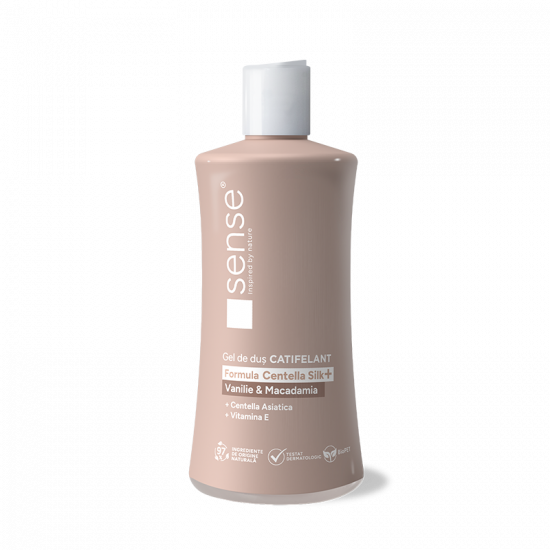 Gel de Dus CentellaSilk+, Vanilie & Macadamia, 330ml – SENSE